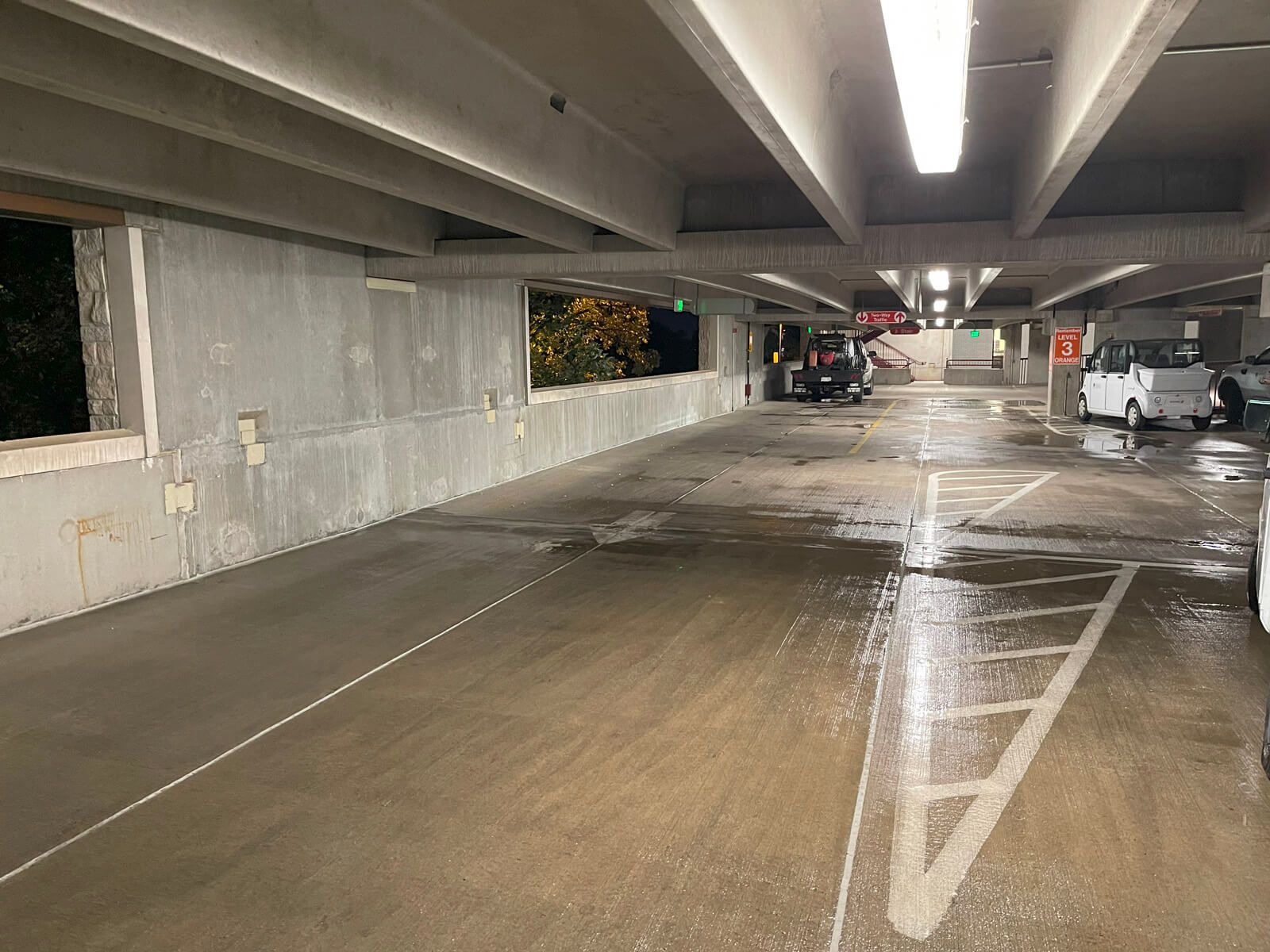 Parking Garage Cleaning