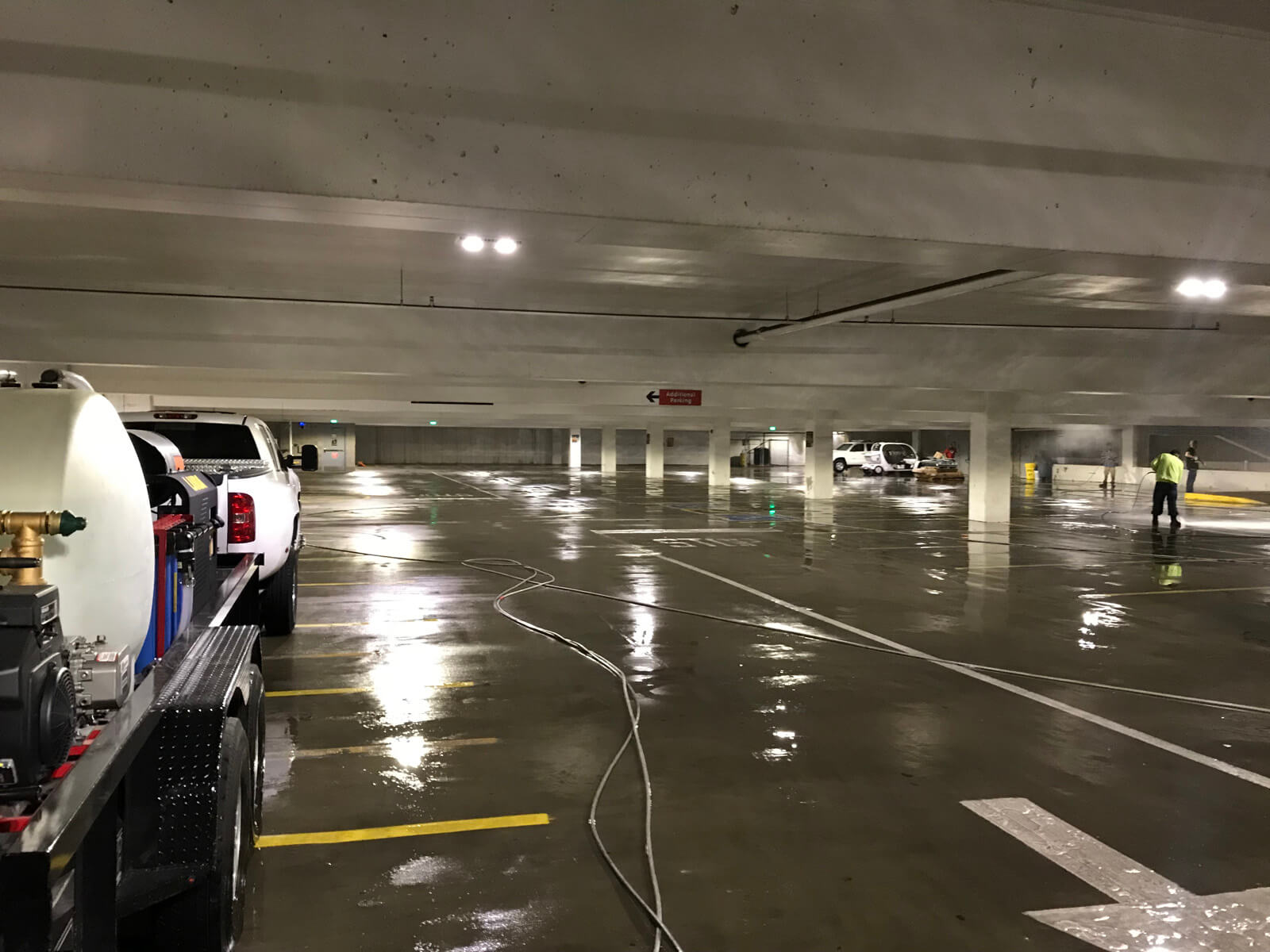 Parking Garage Cleaning