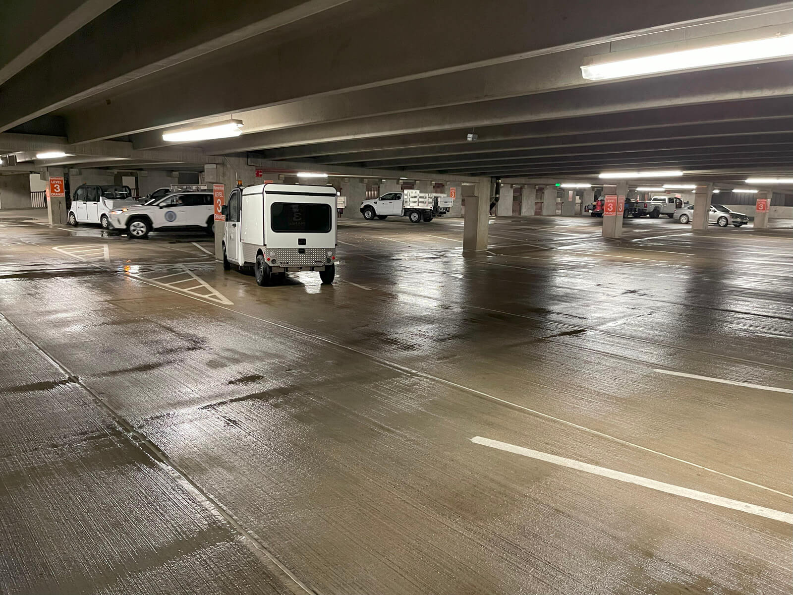 Aurora Parking Garage Cleaning